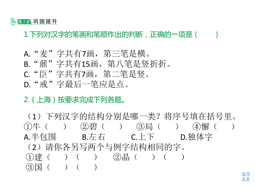 六年级下册语文课件－小升初专题复习二  汉字  全国通用(共25张PPT)