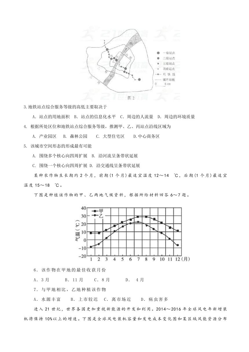 宁夏银川九中2018届高三上学期第一次月考文综试题 Word版含答案