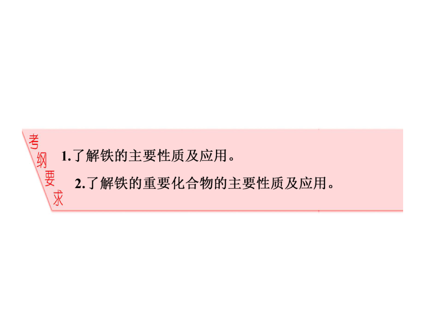 2017届高中鲁教版化学一轮复习课件：第2章 第6节 铁及其化合物