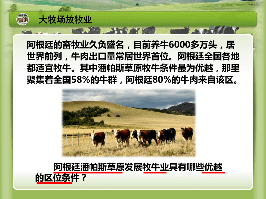 3.3 以畜牧业为主的农业地域类型 课件（30张）
