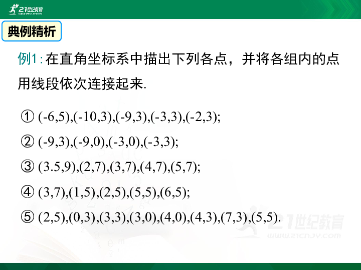 11.1.2 坐标平面内的图形（25张PPT）-2020-2021学年八年级数学上册教材配套教学课件(沪科版)