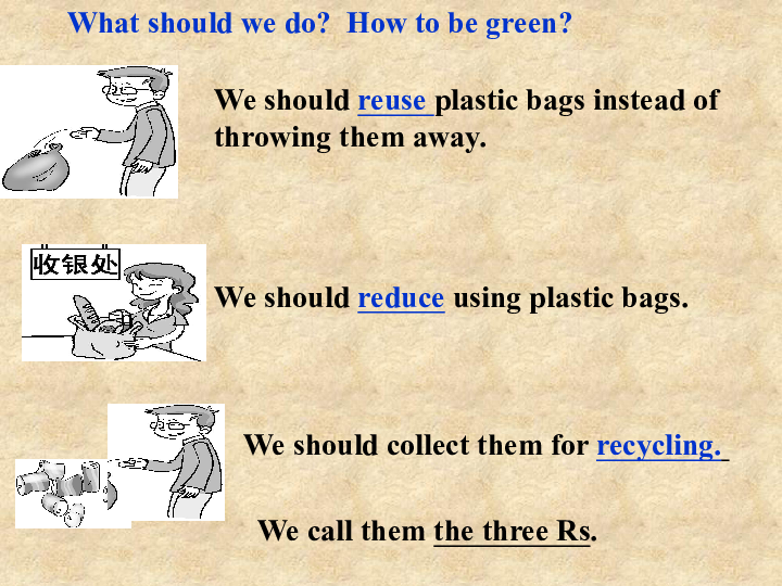 Unit 2 Saving the earth. Topic 3 What  can we do to protect the environment?  Section A 课件26张