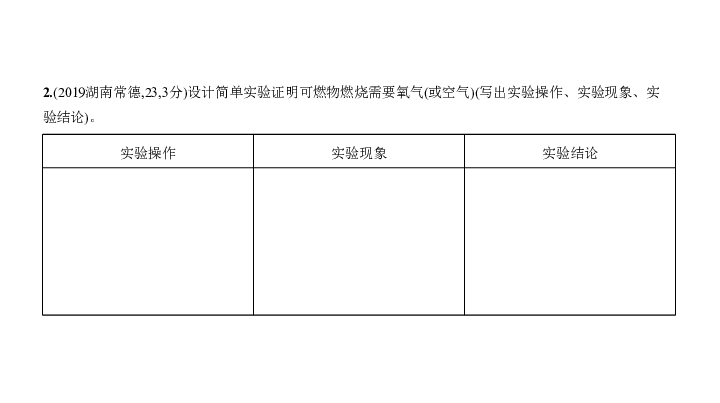 2020届湖南中考化学复习课件 专题十六　实验方案的设计与评价（141张PPT）