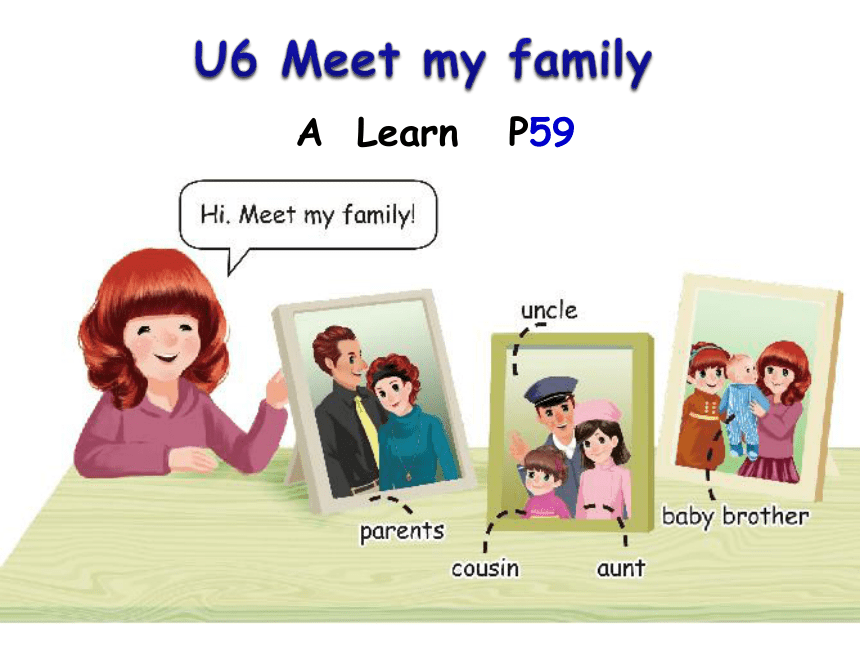 Unit 6 Meet my family! Part A Let's learn课件|（共30张PPPT）+素材-21世纪教育网