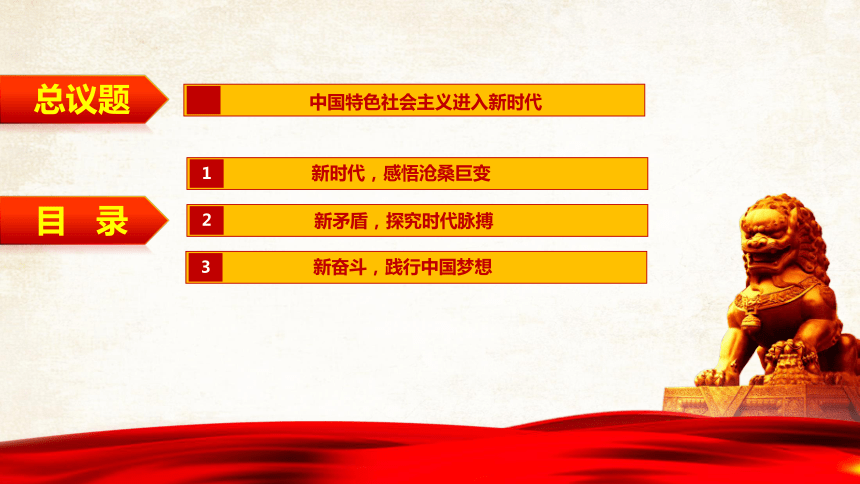 高中政治统编版必修一41中国特色社会主义进入新时代课件共29张ppt1