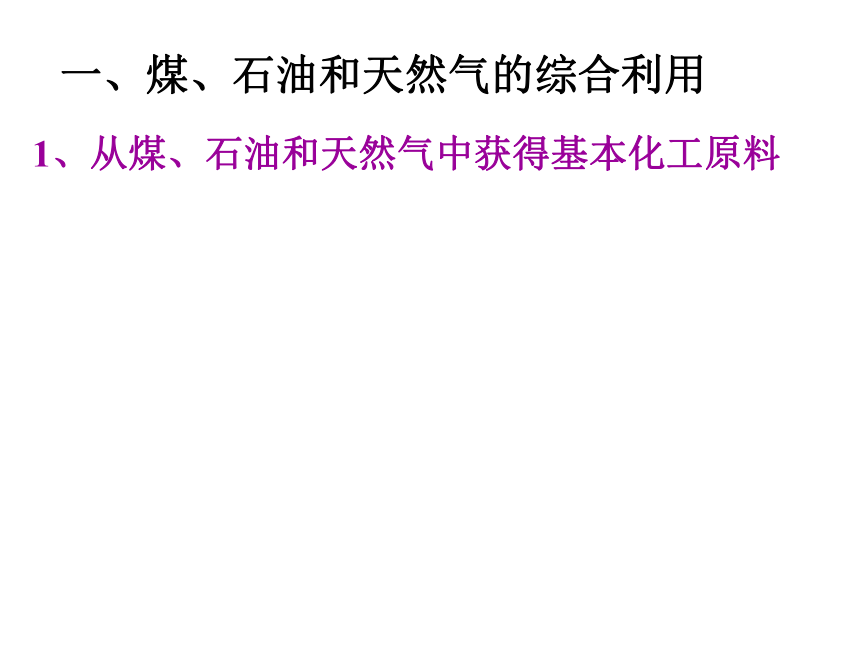 人教版高中化学必修二 课件4.2《资源综合利用 环境保护》课件   （共88张PPT）