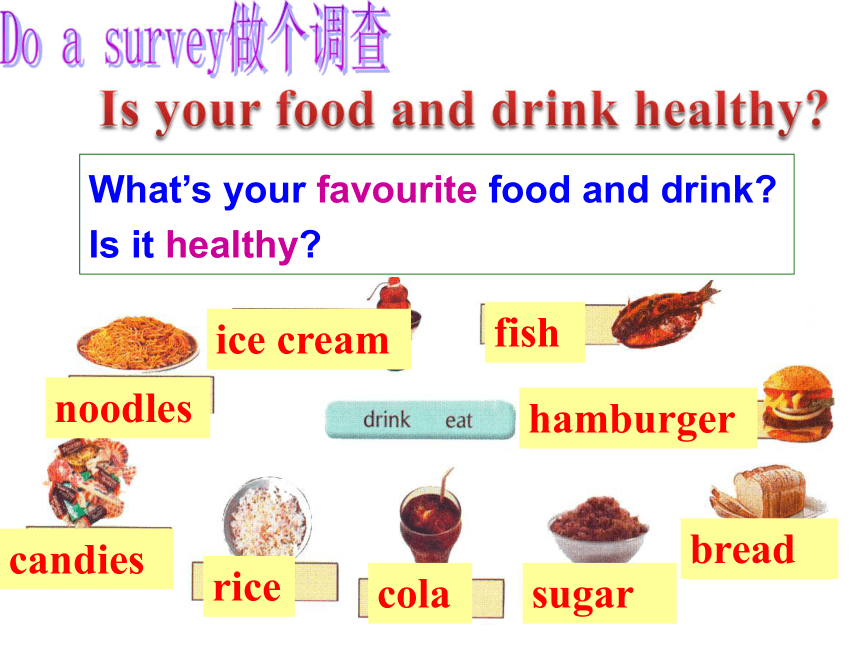 Module 4 Healthy food Unit 2 Is your food and drink healthy? 教学课件