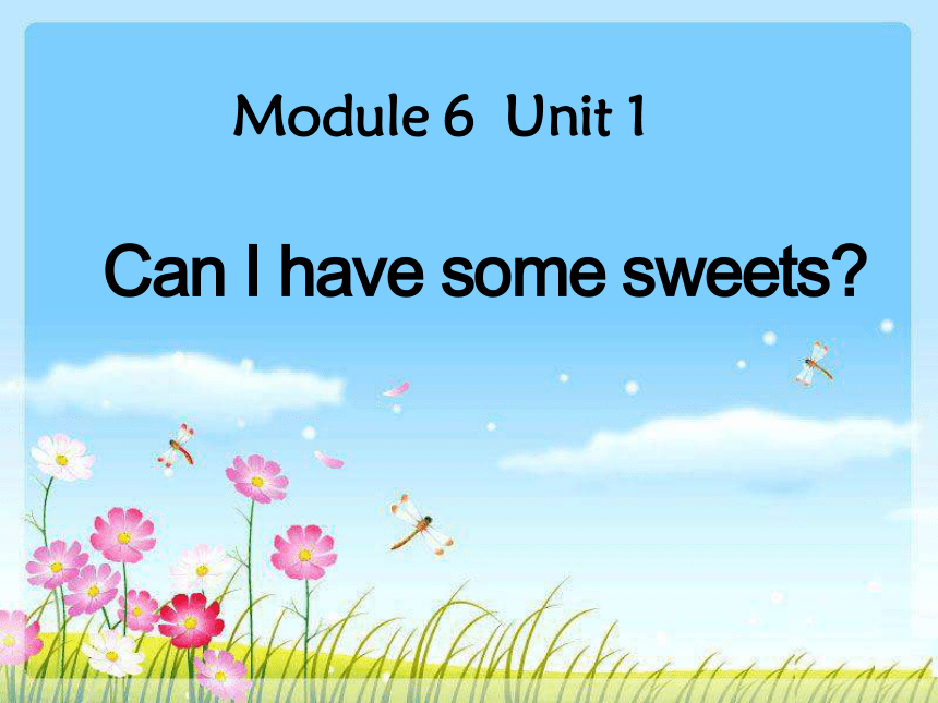 Unit 1 Can I have some sweets? 课件
