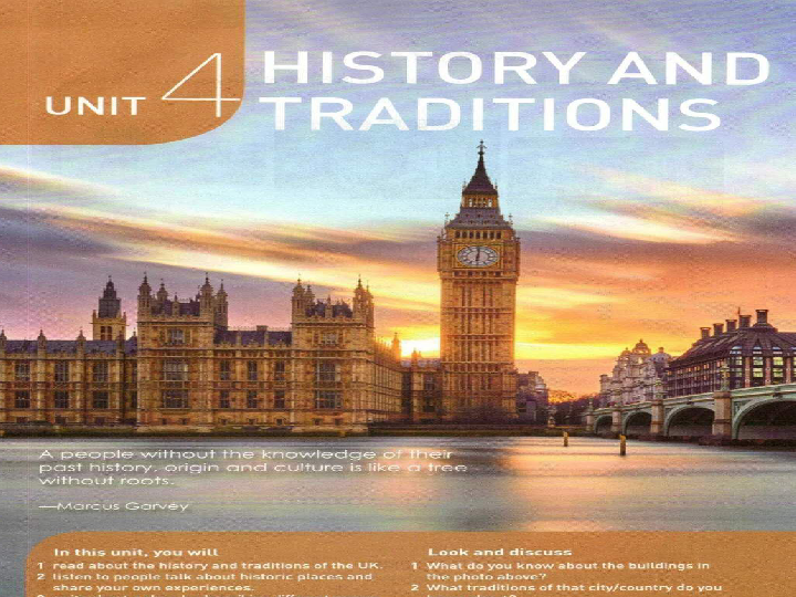人教版（2019）必修二Unit4  History and traditions discovering useful structures语法课件 （共57张PPT）