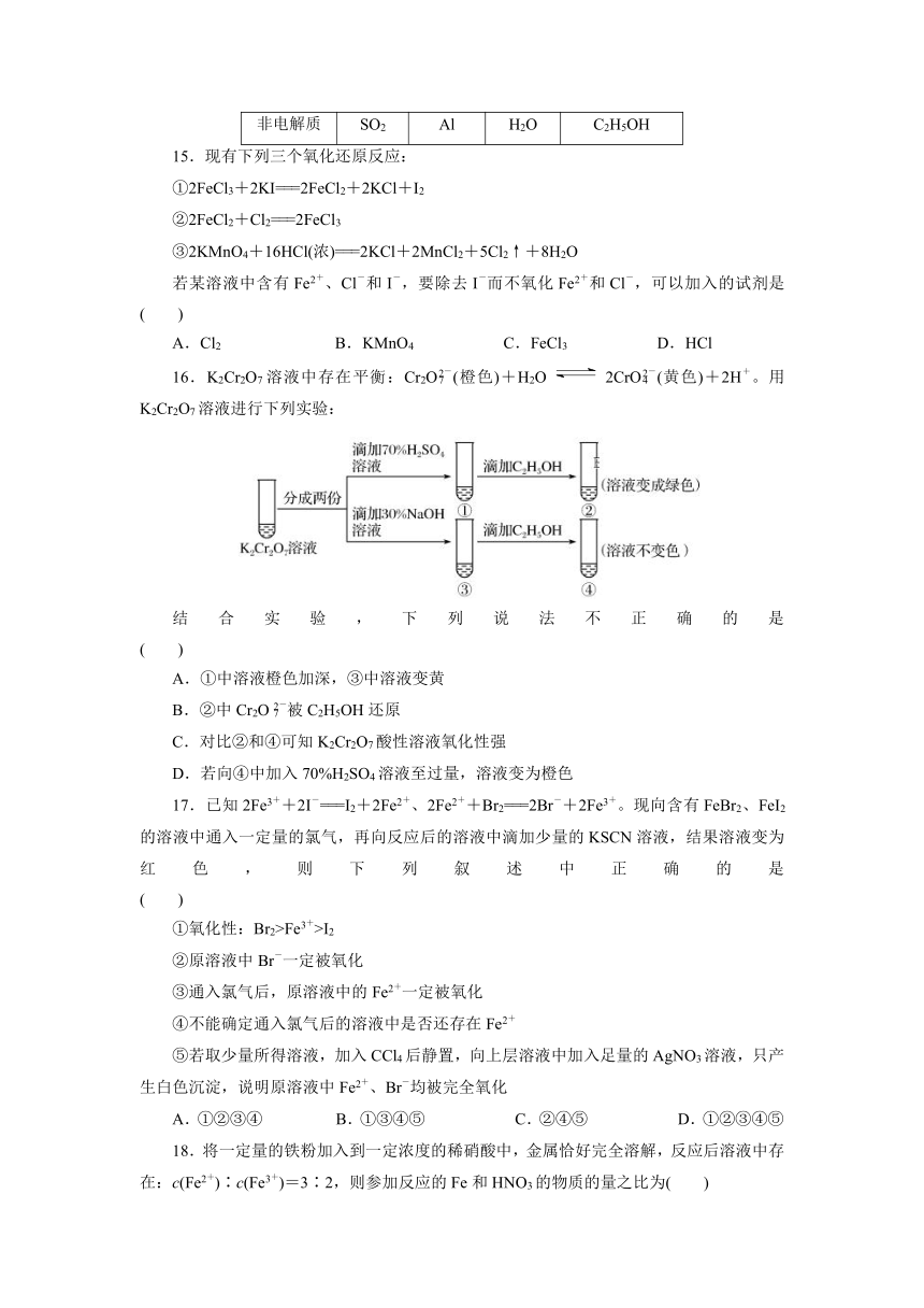 陕西省渭南市尚德中学2019届高三上学期第一次教学质量检测化学试卷