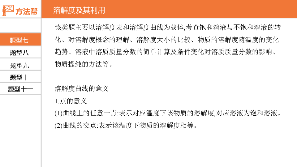 2020版中考化学题型专练（安徽专用） 课件 第二部分　安徽中考题型过关 题型7-11（52张PPT）