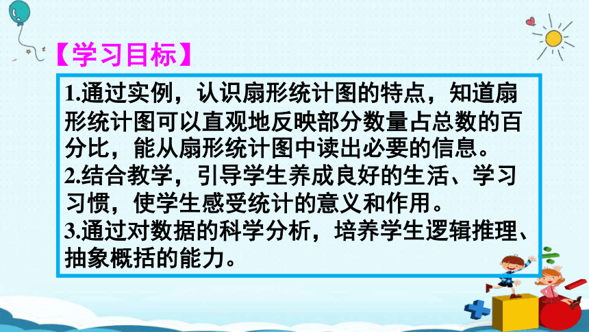 数学六年级上人教版7扇形统计图的认识课件(共18张PPT)