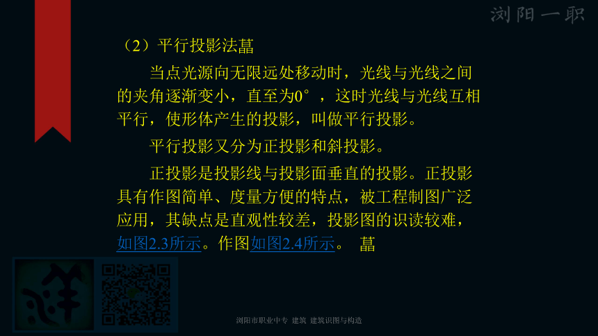 2投影的基本知识课件