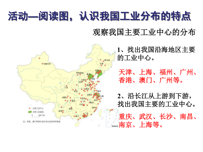 人教版八年级地理上册:4.3工业 课件