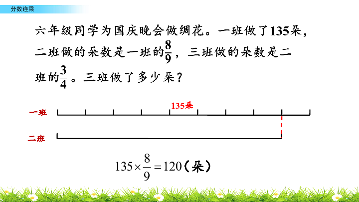 苏教版六年级上册数学课件2.6 分数连乘 (共19张PPT)