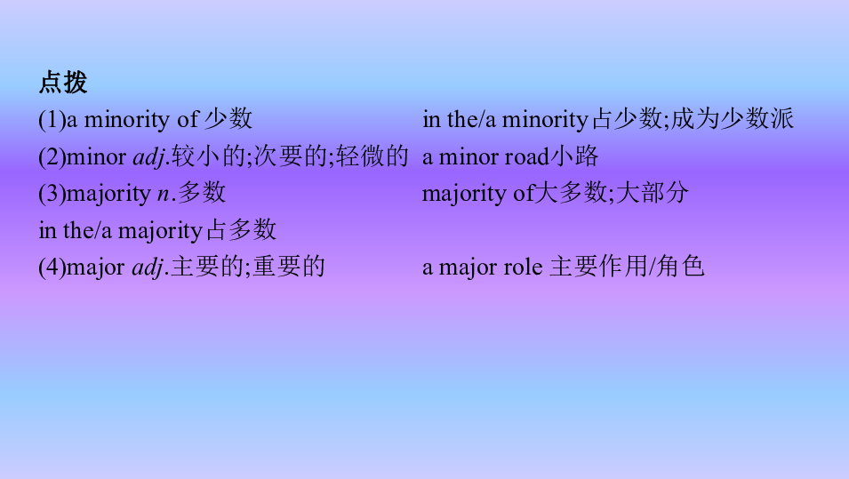 外研版英语选修七 Module 5 Ethnic Culture&Module 6The World’s Cultural Heritage知识点课件25张