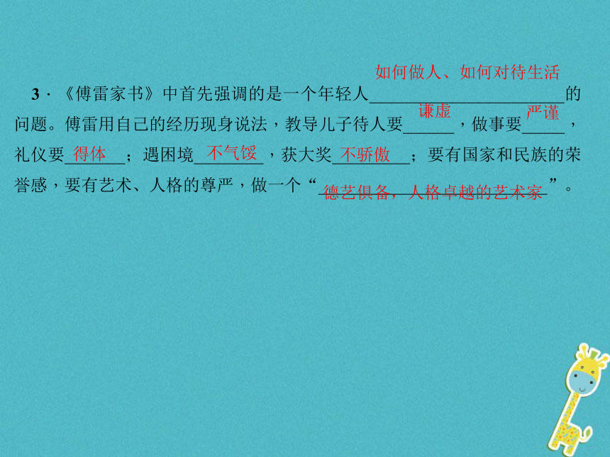 2018人教版语文八年级下册专题五《文学常识与名著阅读》导学课件