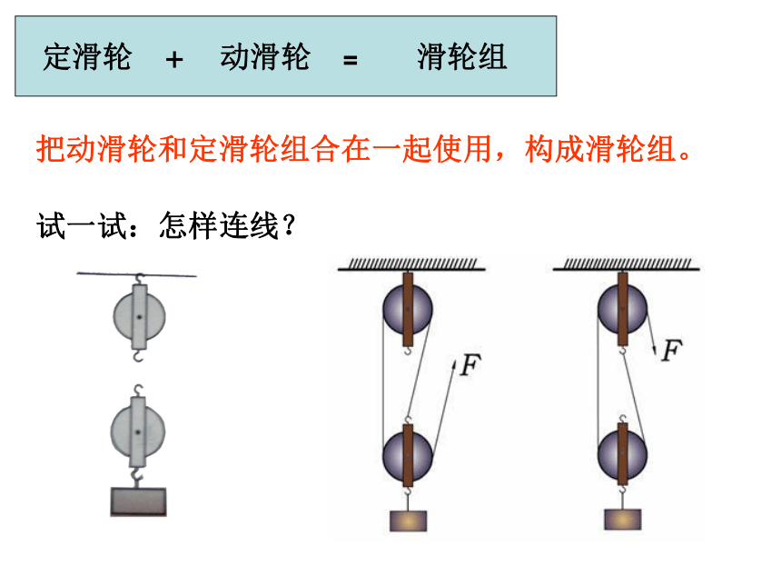 教科版（2001）六年级科学上册1.6 滑轮组（课件17张ppt）