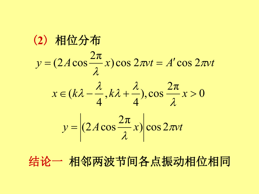 吉林省长春市第三中学2018届高三物理竞赛课件：驻波