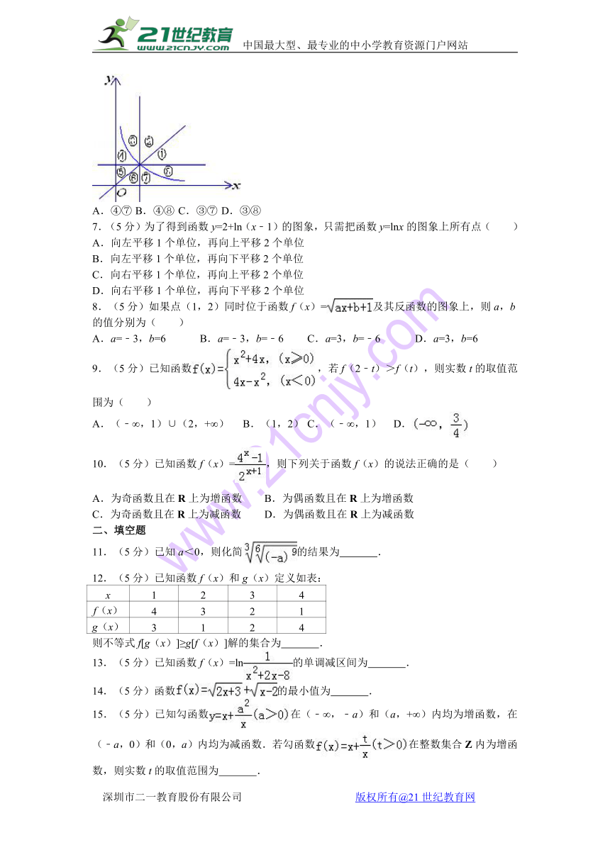 【数学】甘肃省武威市河西成功学校2017-2018学年高一（上）期中试卷（解析版）