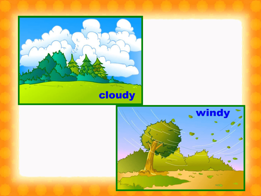 Lesson 3 It will be sunny this Sunday 课件