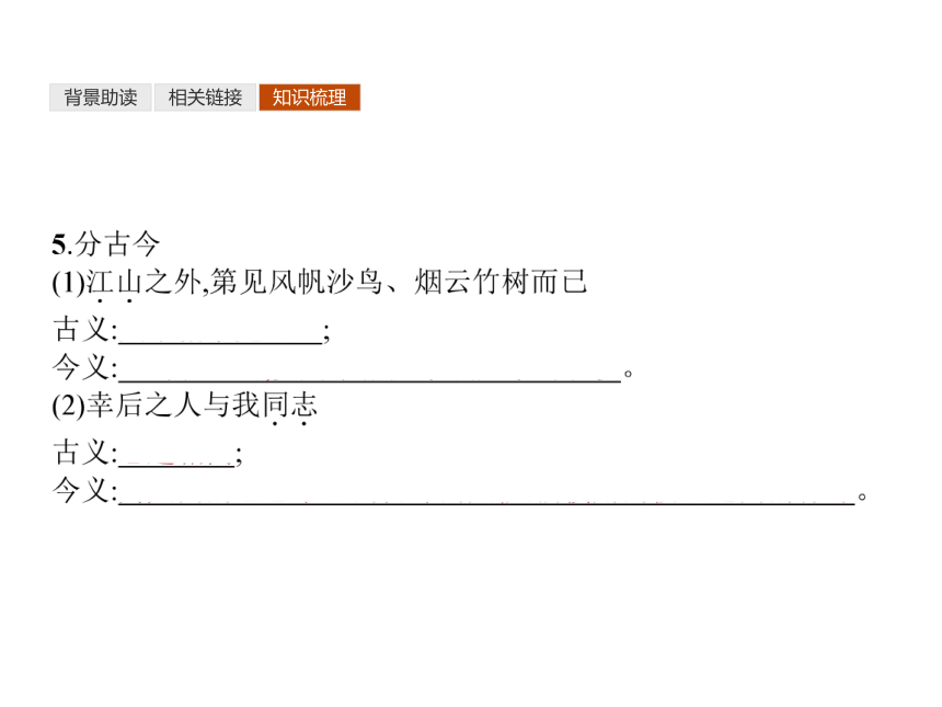 2017-2018学年高二语文（语文版）必修3同步名师课件：15 黄州新建小竹楼记