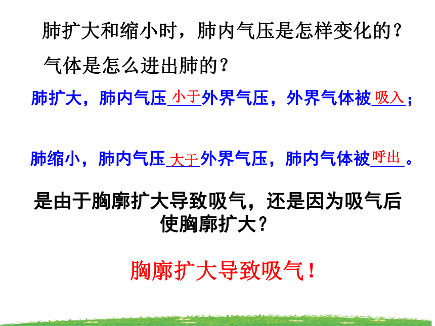 人教版七年级下册 4.3.2发生在肺内的气体交换 课件  (共41张PPT)