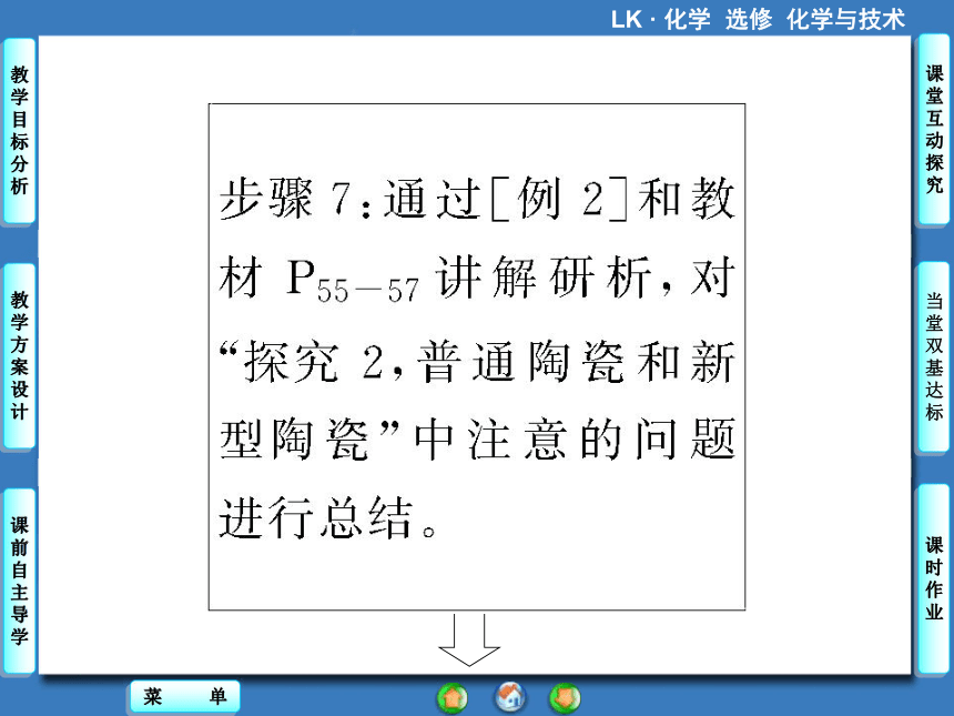 【课堂新坐标，同步备课参考】2013-2014学年高中化学（鲁科版）选修二 课件：主题3课题2 陶瓷的烧制（共44张PPT）