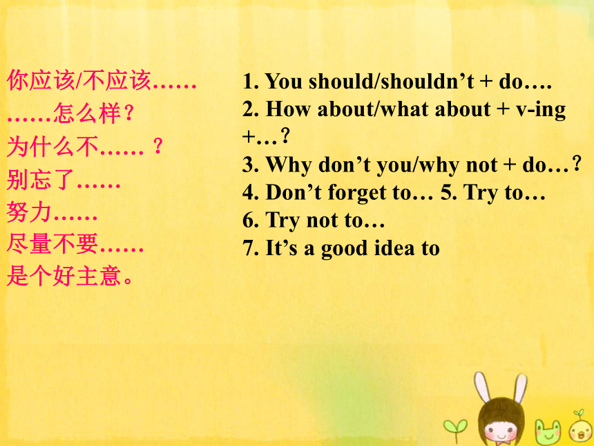 外研版八年级英语上册Module 1 How to learn English Unit 2  You should smile at her.课件（30张ppt）