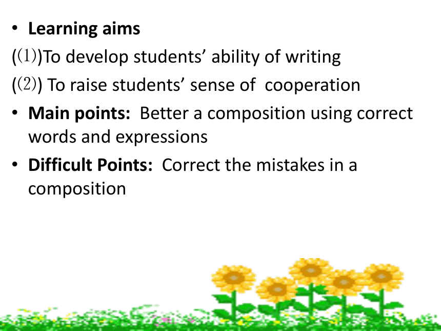 外研版高中英语必修1module7revisionwaystobetteryourwriting课件29