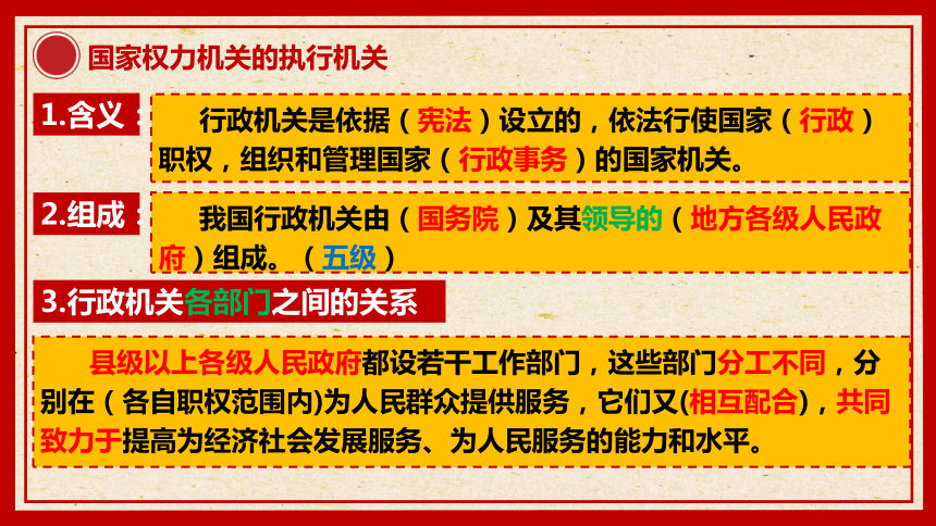 63國家行政機關課件35張幻燈片