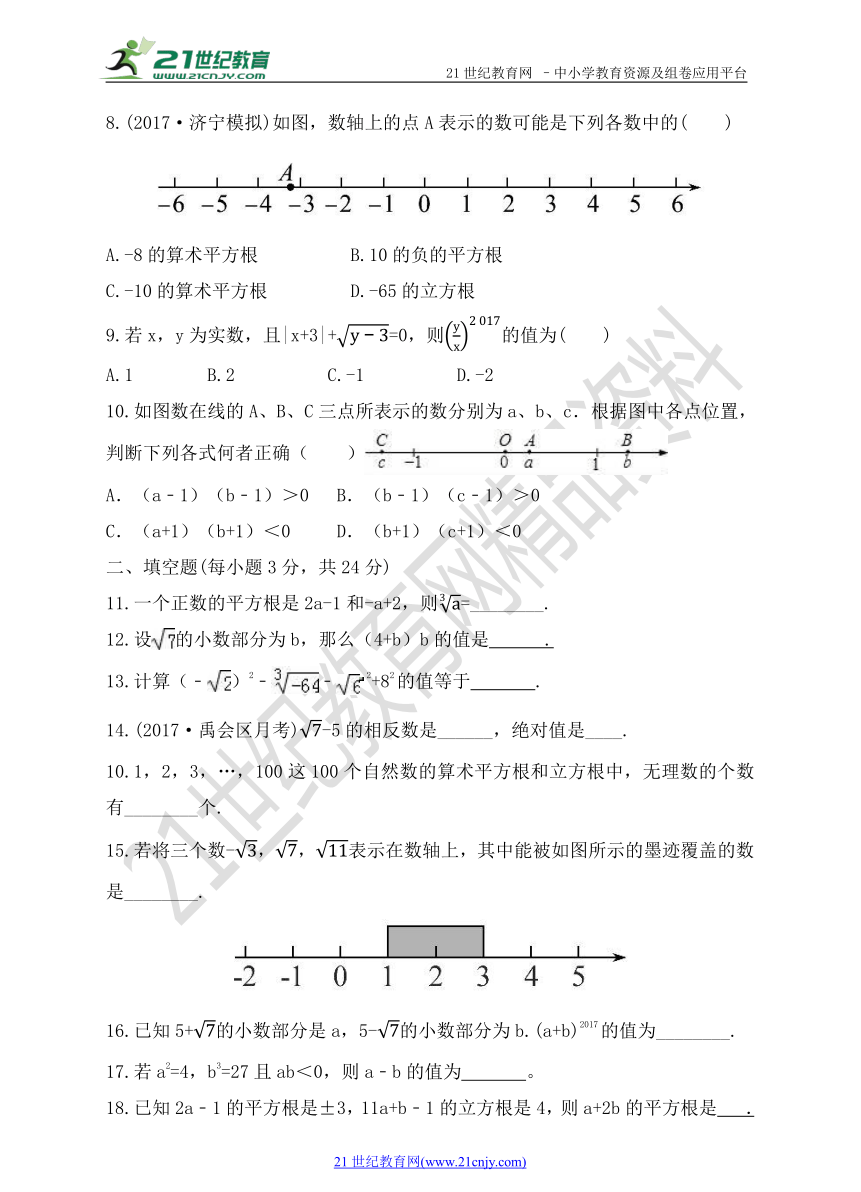 第六章 实数单元检测培优卷（含解析）