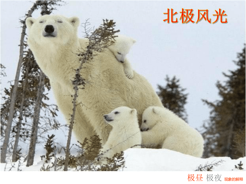 极昼和极夜的解释 课件2