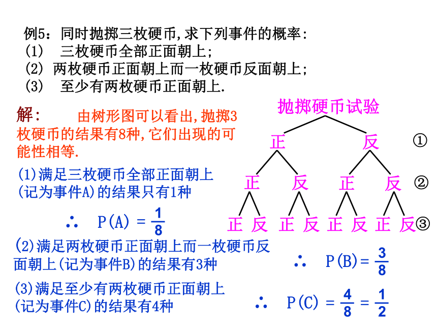 25.2 用列举法求概率--画树形图法 课件