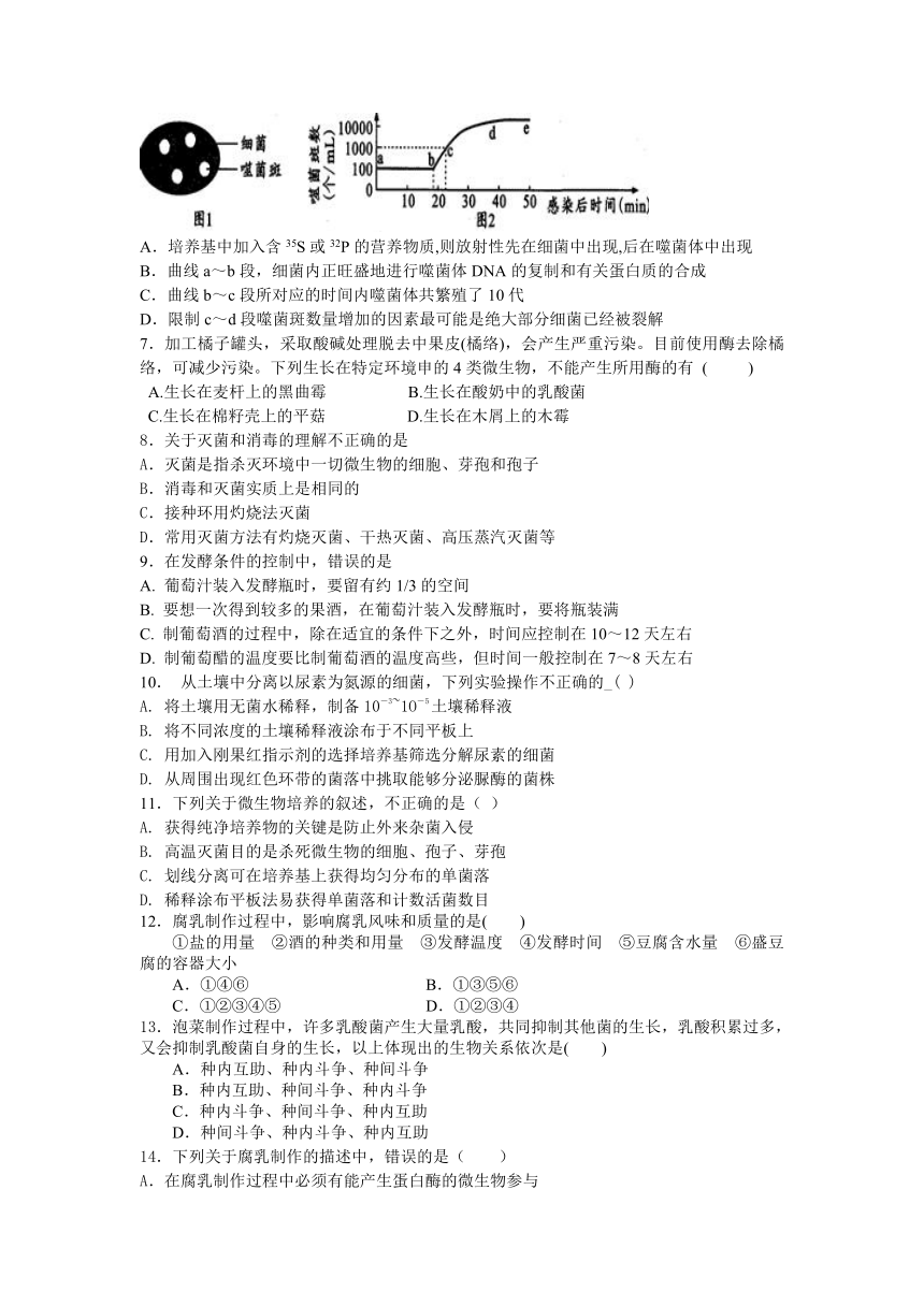 河北省衡水市第十四中学2012-2013学年高二3月月考生物试题（无答案）