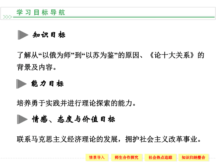 3 毛泽东对社会主义经济建设的理论探索课件（28张ppt）