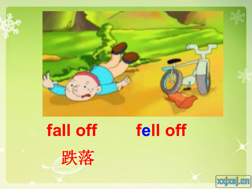 Unit 1 Did you fall off your bike? 课件