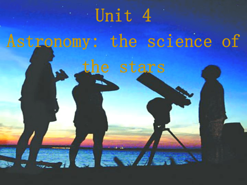 人教版高中英语必修三课件：Unit 4 Astronomy_ the science of the stars Language points（共10张PPT）