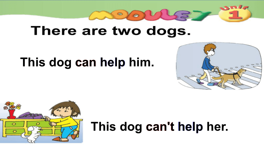 Unit 1 This dog can help him 课件