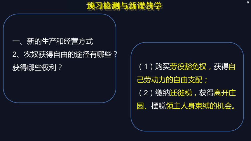 第13課西歐經濟和社會的發展課件22張ppt