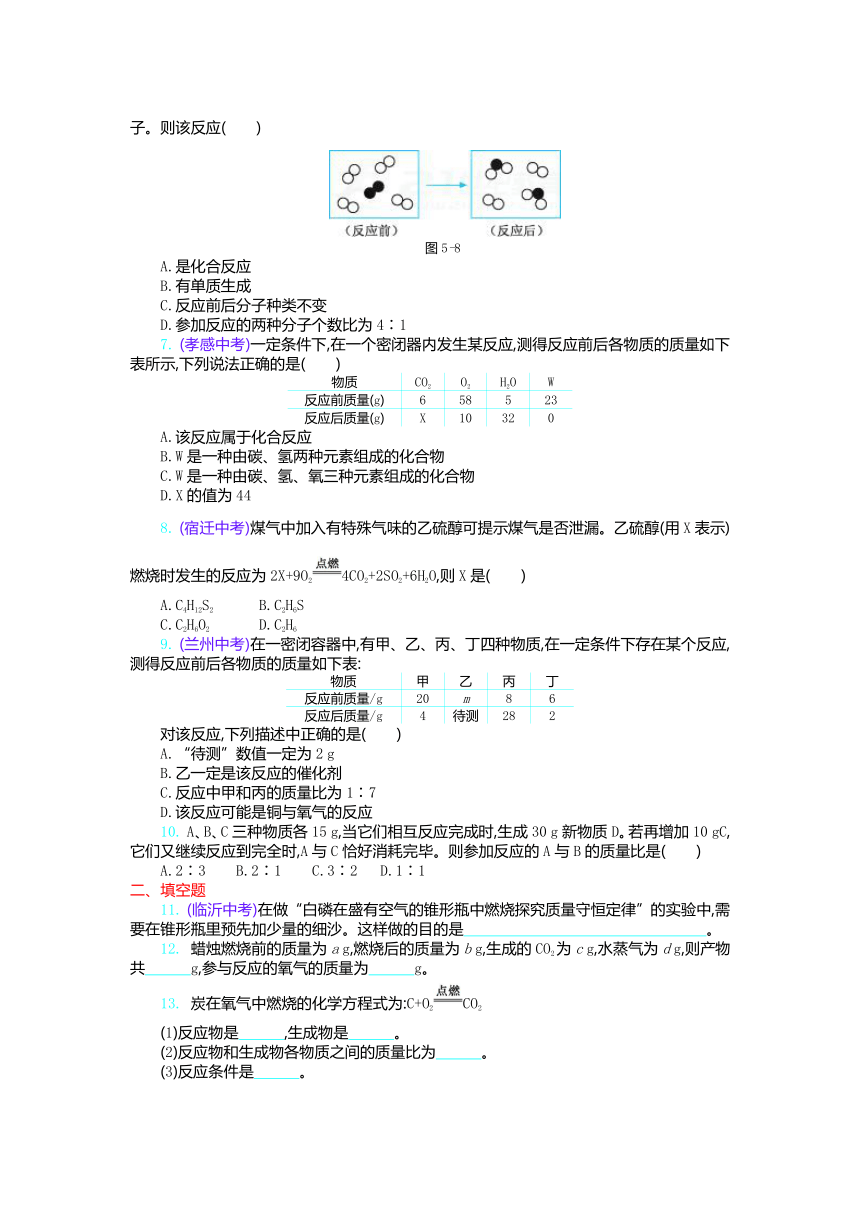 第五单元 化学方程式 单元系列检测卷（解析版）