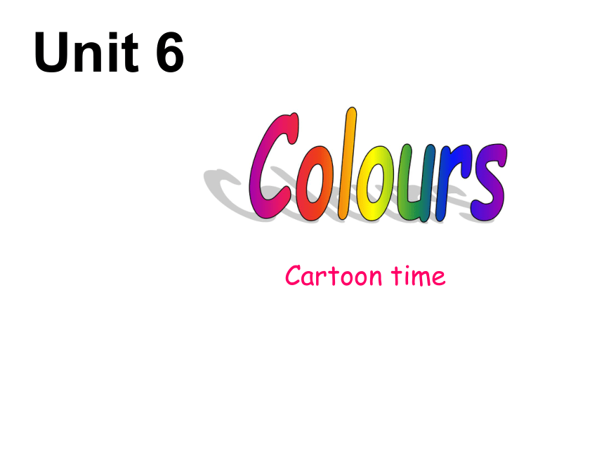 英语一年级上人教版(新起点)《Unit 6 Colours》课件5