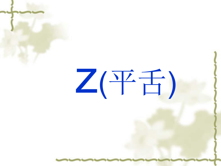 《zh ch sh r》课件