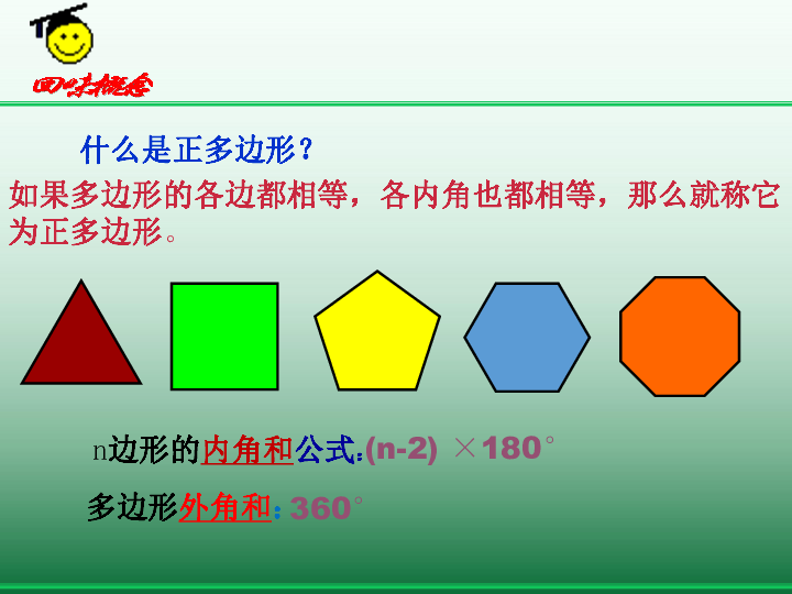 华东师大版数学七下9.3用正多边形铺设地面课件共32张PPT