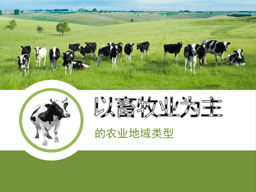 3.3 以畜牧业为主的农业地域类型 课件（30张）