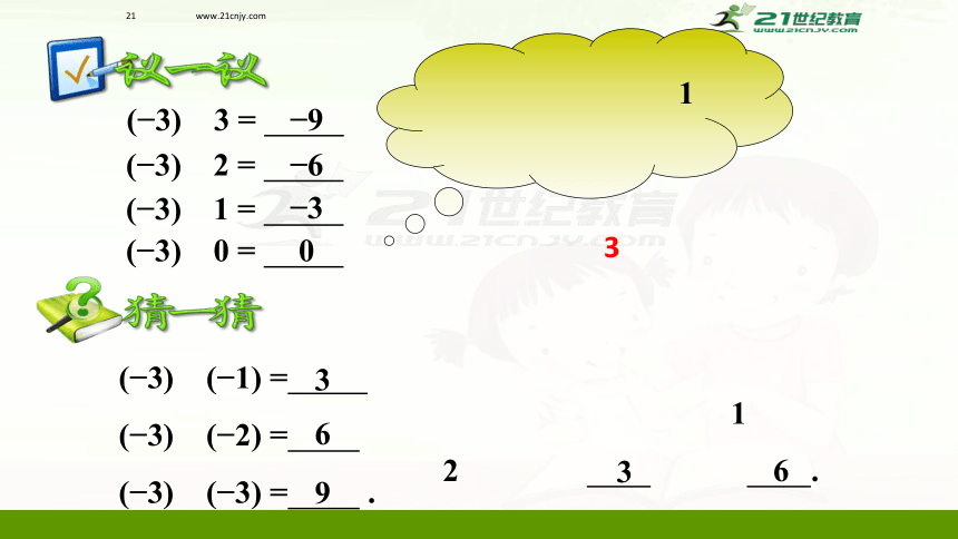 1.4.1有理数的乘法 第一课时（课件）