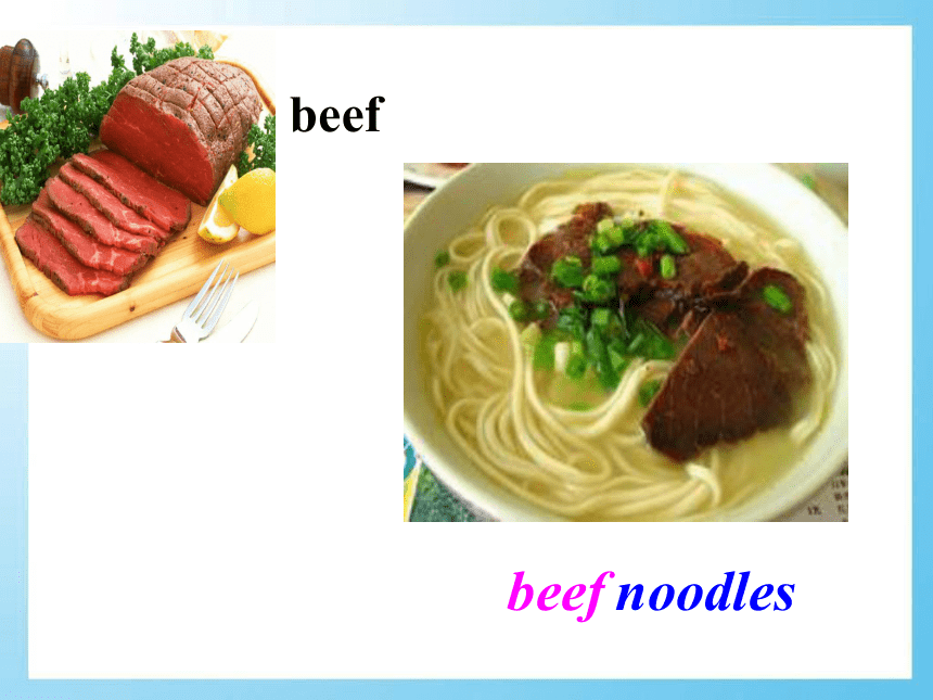 Unit 10 I’d like some noodles.  Section A 1a—1c课件（31张PPT）