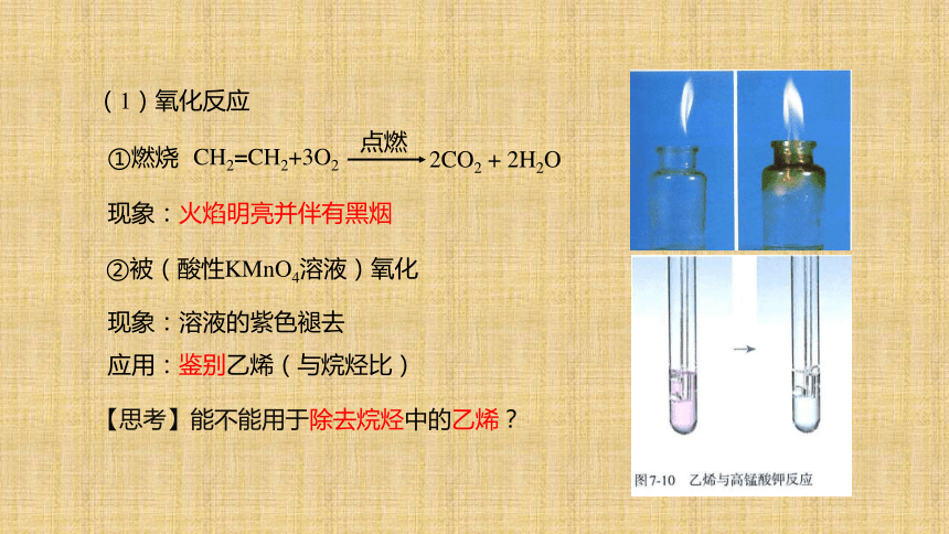 (1)丙烯与溴水反应