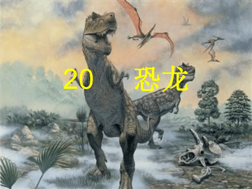 20、苏教版三年级语文《恐龙》ppt课件