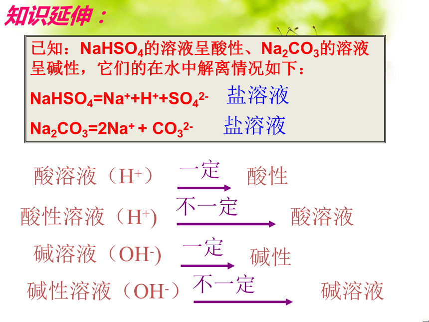 第三节溶液的酸碱性（16张ppt）